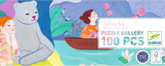 Djeco Panoráma Puzzle Lake 100 darab