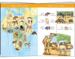 Djeco Puzzle Megfigyelés: állatok a világ minden tájáról 100 darab