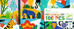 Djeco Panoráma dzsungel puzzle 100 darab