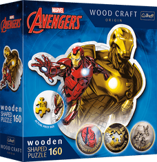Trefl Wood Craft Origin Puzzle Brave Iron Man 160 darabos puzzle