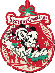 Trefl Wood Craft Origin Puzzle Mickey és Minnie karácsonyi kalandja 160 db