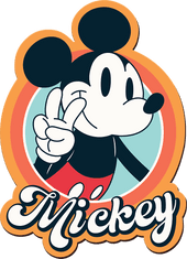 Trefl Wood Craft Origin puzzle Mickey Mouse Retro 160 darabos kirakó