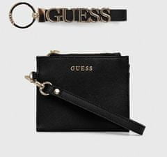 Guess Női ajándékkészlet - pénztárca és kulcstartó GFBOXWP3403-BLA