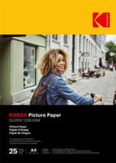 KODAK Picture High Gloss fotópapír (230g/m2) A4 25 lap