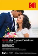 KODAK Ultra Premium Photo RC Gloss (280g/m2) 10x15 (A6) 60 lap