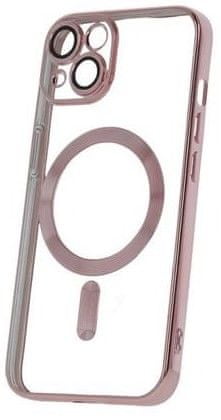 CPA Szilikon TPU tok Mag Color Chrome az iPhone 15 rózsaaranyhoz (TPUAPIP15MCCTFOGO)