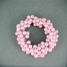 Northix Hajfonás gyöngyökkel - rózsaszín 
