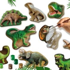 Öntés és festés - dinoszauruszok