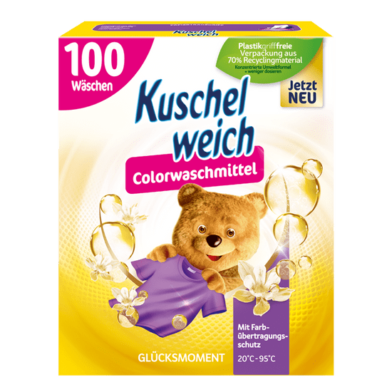 Kuschelweich GLUCKMOMENT COLOR Mosópor 100 mosáshoz 5,5kg