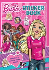 Matricás könyv Barbie színező oldalakkal