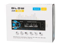 Blow 12V 1DIN autórádió 4x60W MP3 2xUSB SD MMC
