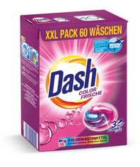 Dash ALPEN FRISCHE + COLOR FRISCHE MIX Mosókapszula 120 mosáshoz
