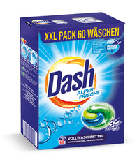 Dash ALPEN FRISCHE + COLOR FRISCHE MIX Mosókapszula 120 mosáshoz