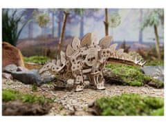 UGEARS 3D fából készült mechanikus puzzle Stegosaurus