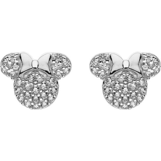Disney Ezüst fülbevaló cirkónium kövekkel Minnie Mouse ES00049SZWL.CS