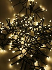 BOBODEAL  200LED karácsonyfa izzósor, fényfüzér, 12m, Meleg fehér 