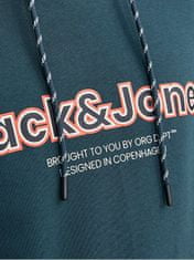 Jack&Jones Férfi melegítőfelső JORLAKEWOOD Relaxed Fit 12246802 Magical Forest (Méret XL)