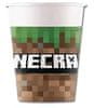 Mojang Minecraft papír party pohár 8 db-os 200 ml