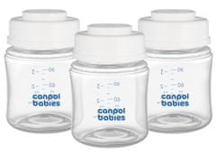Canpol babies Anyatejtároló palack készlet, 3x120ml