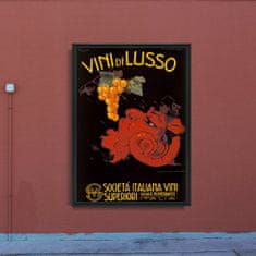 Vintage Posteria Poszter képek Poszter az olasz borból Vini di Lusso A1 - 59,4x84,1 cm