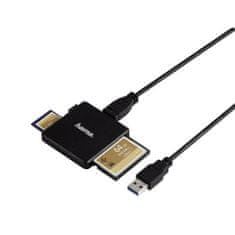 Multi USB 3.0 kártyaolvasó, SD/microSD/CF fekete