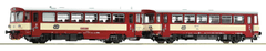 ROCO 810 458-0 dízelmotoros vagon pótkocsival, ČD - 70376
