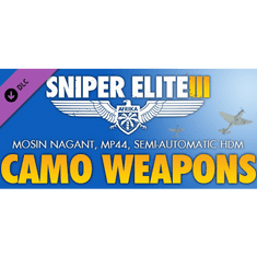 Rebellion Sniper Elite III - Camouflage Weapons Pack DLC (PC - Steam elektronikus játék licensz)