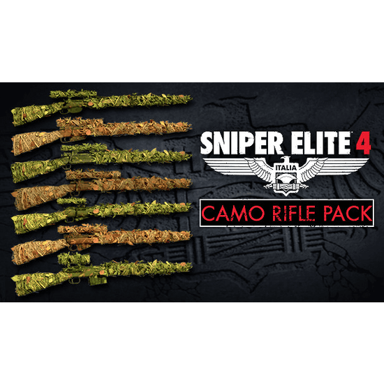 Sniper Elite 4 - Camouflage Rifles Skin Pack DLC