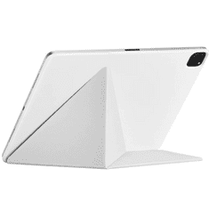Pitaka Apple iPad Pro 12.9 (2021) / iPad Pro 12.9 (2022), mappa tok, mágneses rögzítés, mágneses csatos záródás, Origami Smart Case, MagEZ Folio2, fehér (XP128008)