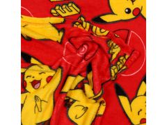 sarcia.eu Pokemon Pikachu Rode deken/plaid 120x150 cm OEKO-TEX