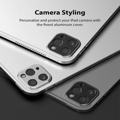 RINGKE Camera Sytling hátsó kameravédő borító - Apple iPad Pro 2020 11", / iPad Pro 2020 12.9", - black (FN0186)