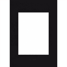 Hama pasparta, fekete, 40x50 cm/ 28x35 cm, 40x50 cm/ 28x35 cm