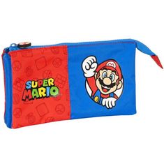 Distrineo Super Mario tolltartó 3 zsebbel - Mario