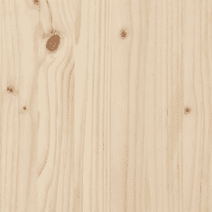Vidaxl tömör fenyőfa kanapéágy 100 x 200 cm (842874)