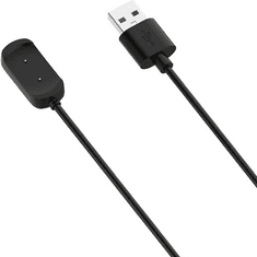 TokShop Amazfit GTS, töltő + kábel, USB, mágneses, 100 cm, fekete (RS98400)
