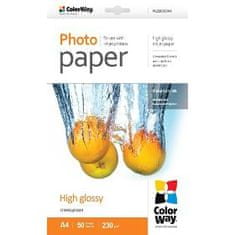 ColorWay fotópapír H.Gloss.A4 50 db 230g