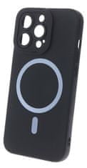 Forever Szilikon TPU védőtok Mag iPhone 12 Pro Max számára (TPUAPIP12PMMAGTFOBK), fekete