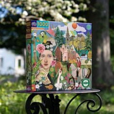 eeBoo Négyzet alakú puzzle A művész és a lánya 1000 darab