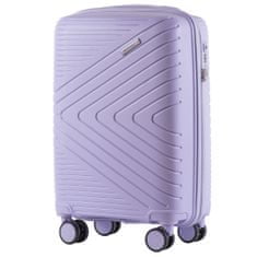 Wings S utazási bőrönd, polipropilén, fehér lila