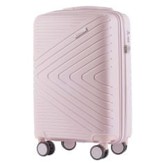 Wings S utazási bőrönd, polipropilén, fehér rózsaszín