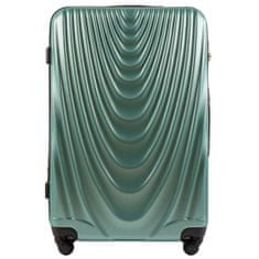 Wings L nagy utazóbőrönd, arany zöld