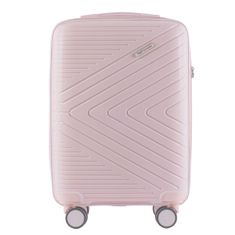 Wings S utazási bőrönd, polipropilén, fehér rózsaszín