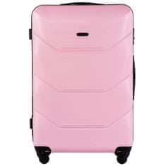 Wings L nagy utazóbőrönd, világos rózsaszín