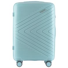 Wings M utazási bőrönd, polipropilén, Macaron Blue