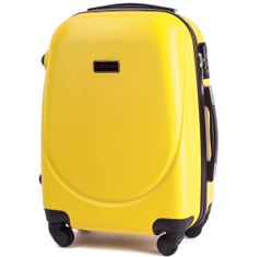 Wings S kabinos bőrönd, sárga