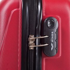 Wings XS kis kabinos bőrönd, Blood Red