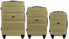 Wings 3 db L, M, S, Tea Green bőrönd készlet