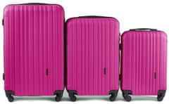 Wings 3 db L, M, S, Rose Red bőrönd készlet
