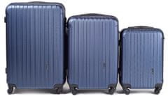 Wings 3 db L, M, S, kék bőrönd készlet
