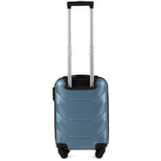 Wings XS kis kabinos bőrönd, ezüst kék